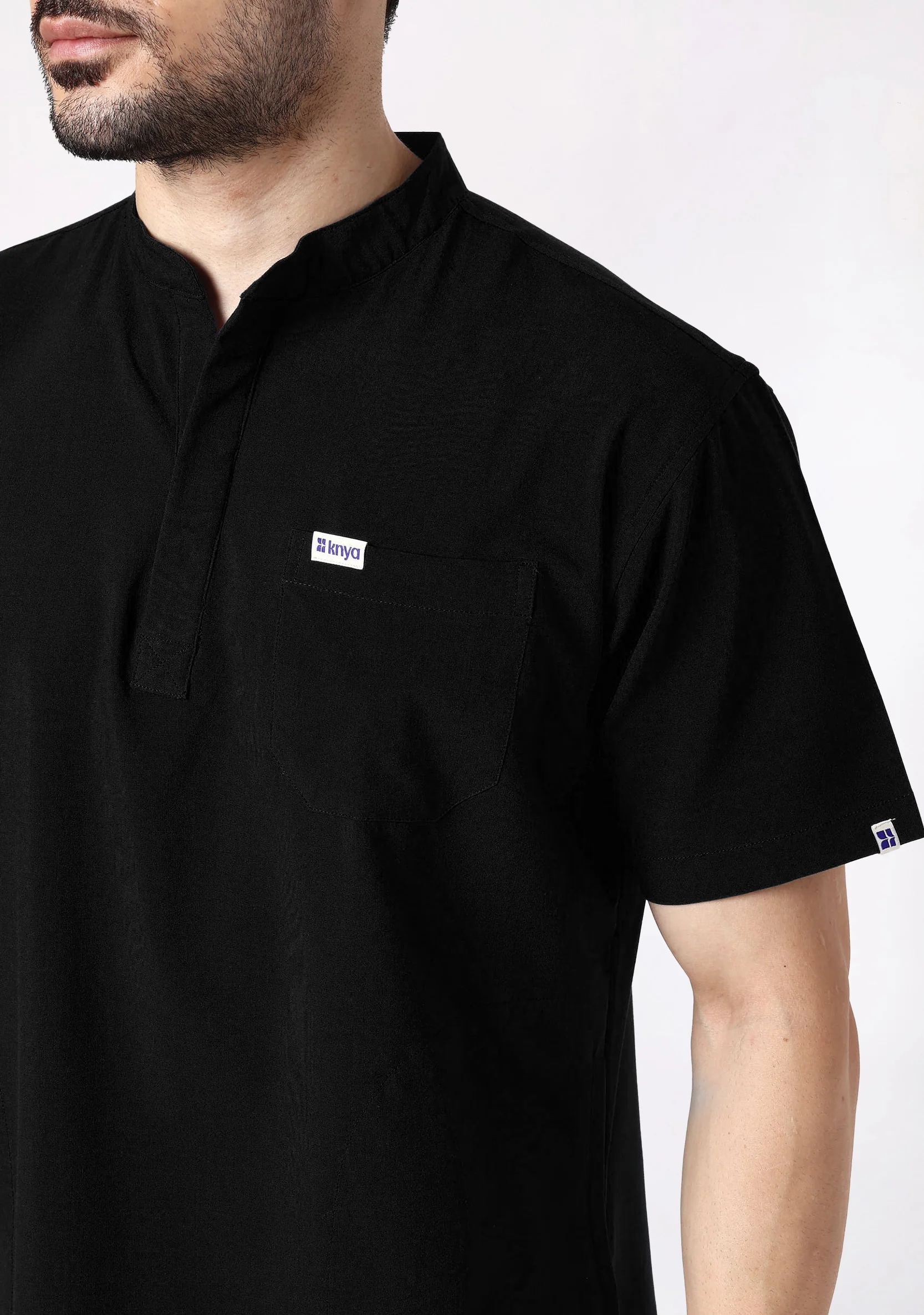 ecoflex™ Men's Jogger (Black) Scrubs - Image 3