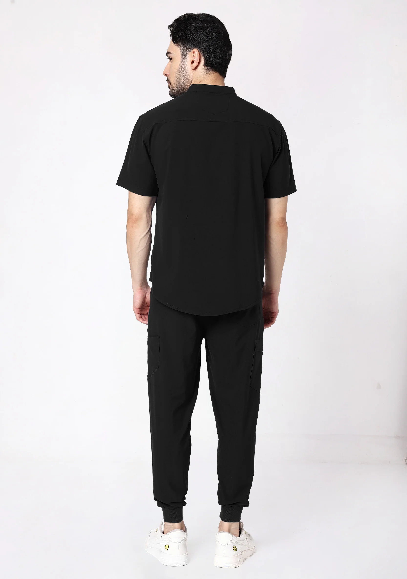 ecoflex™ Men's Jogger (Black) Scrubs - Image 8