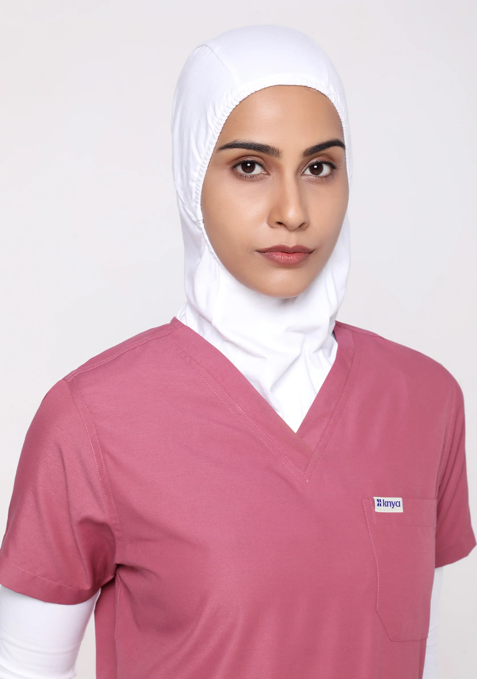 Women's (White) Hijab - Image 6